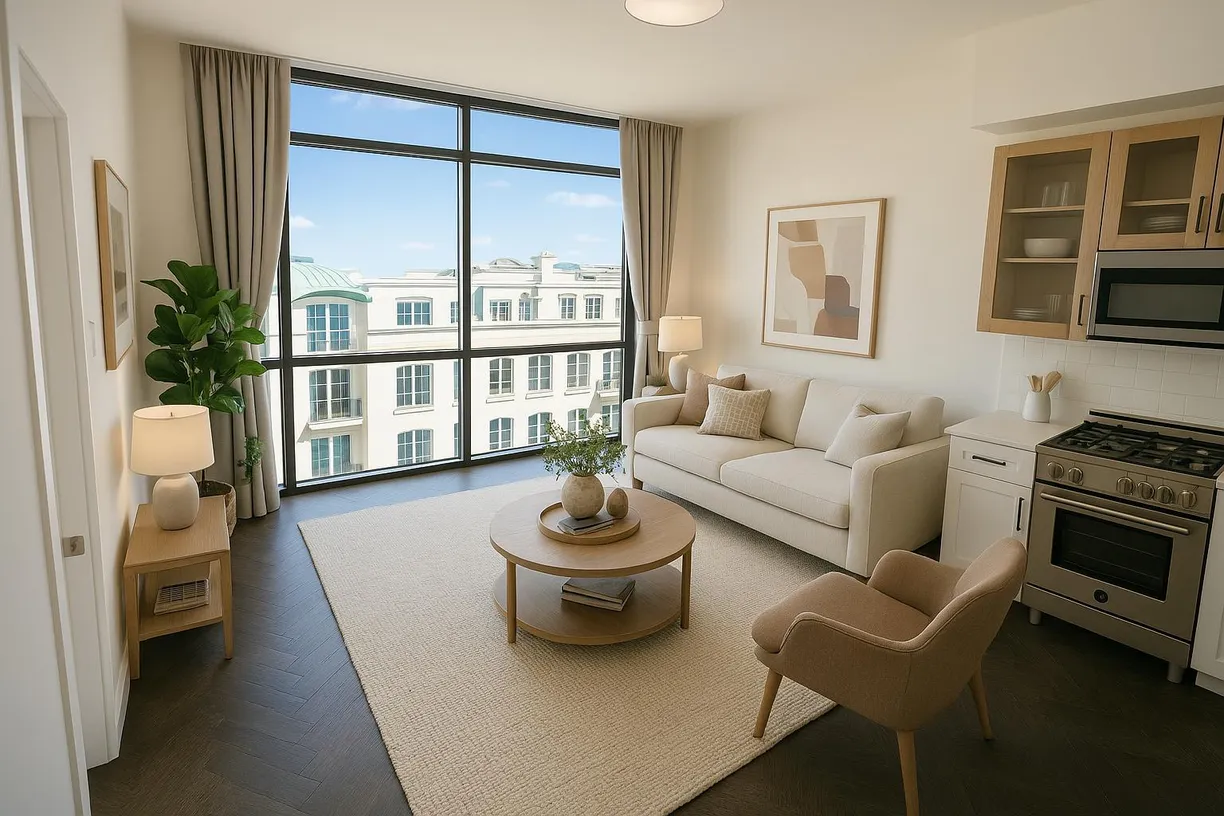 New York City Real Estate | View 11-12 44 Drive, 5A | 1 Bed, 1 Bath