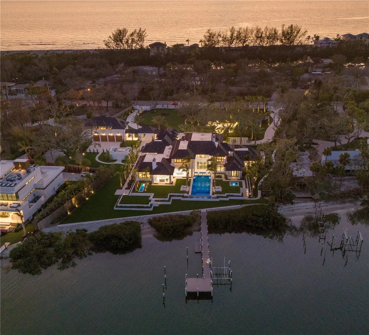 Sarasota/St. Petersburg Real Estate | View 8501 MIDNIGHT PASS ROAD | 6 Beds, 7 Baths