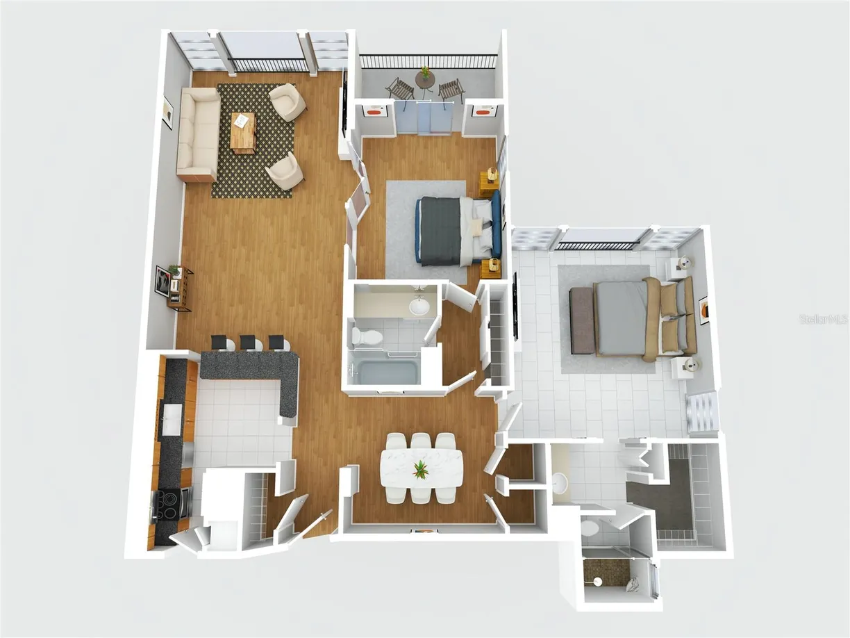Sarasota/St. Petersburg Real Estate | View 7400 SUN ISLAND DRIVE, 501 | Listing
