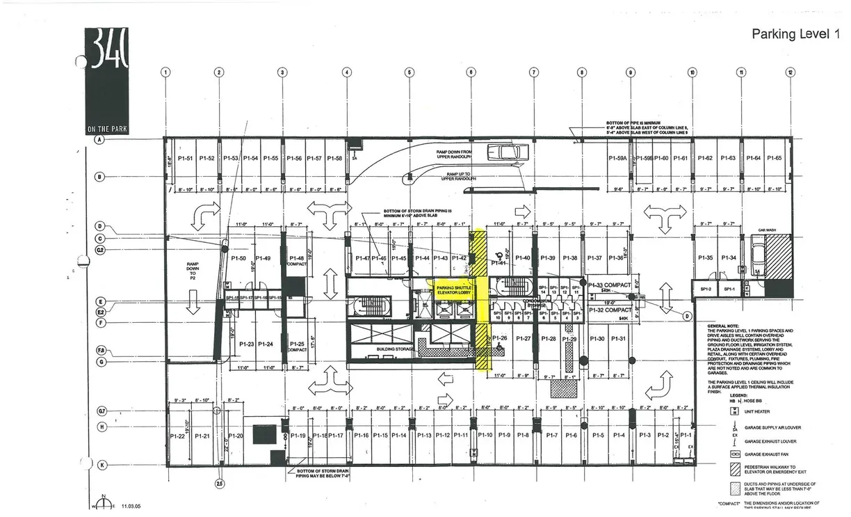 Chicago Real Estate | View 340 E Randolph Street, P1-10