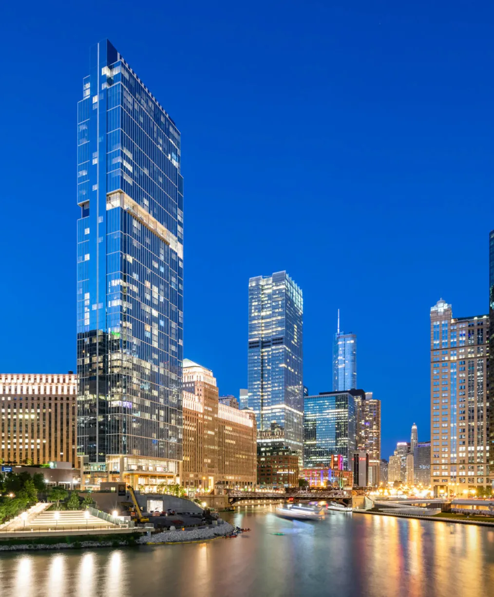 Chicago Real Estate | View 313 W Wolf Point Plaza, 5508 | 1 Bed, 1 Bath