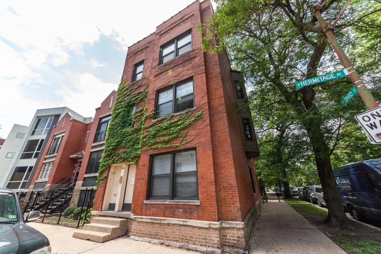 Chicago Real Estate | View 544 N Hermitage Avenue, 1 | 2 Beds, 1 Bath
