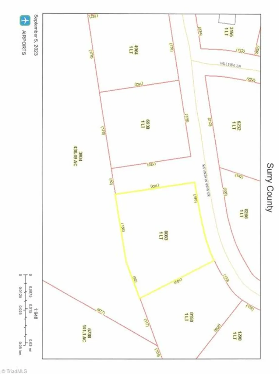 Charlotte Real Estate | View Lot 17 Mountain View Drive | Listing