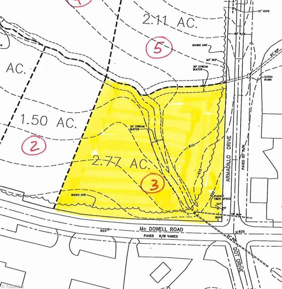 Charlotte Real Estate | View Lot 3 McDowell Road