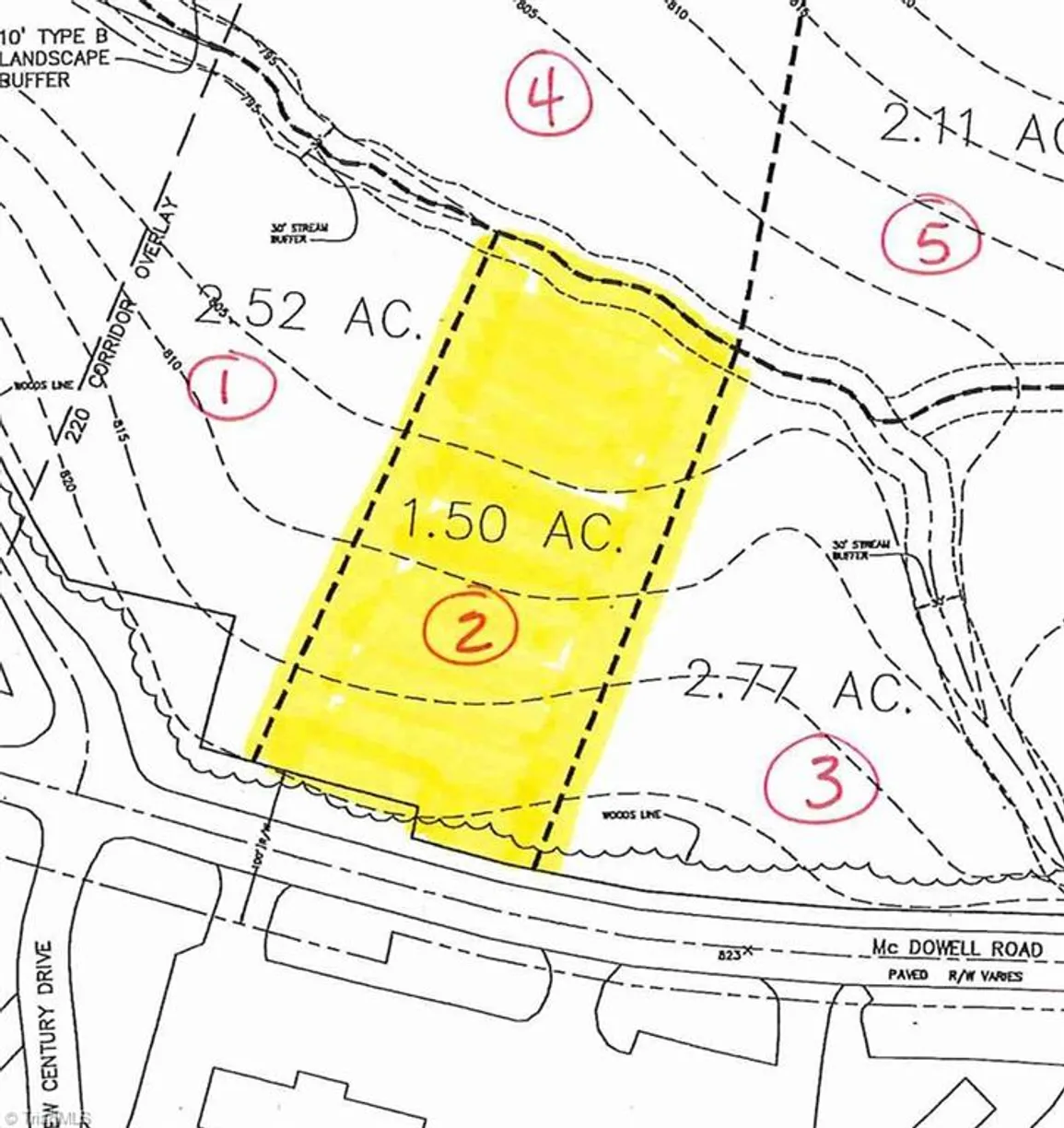 Charlotte Real Estate | View Lot 2 McDowell Road