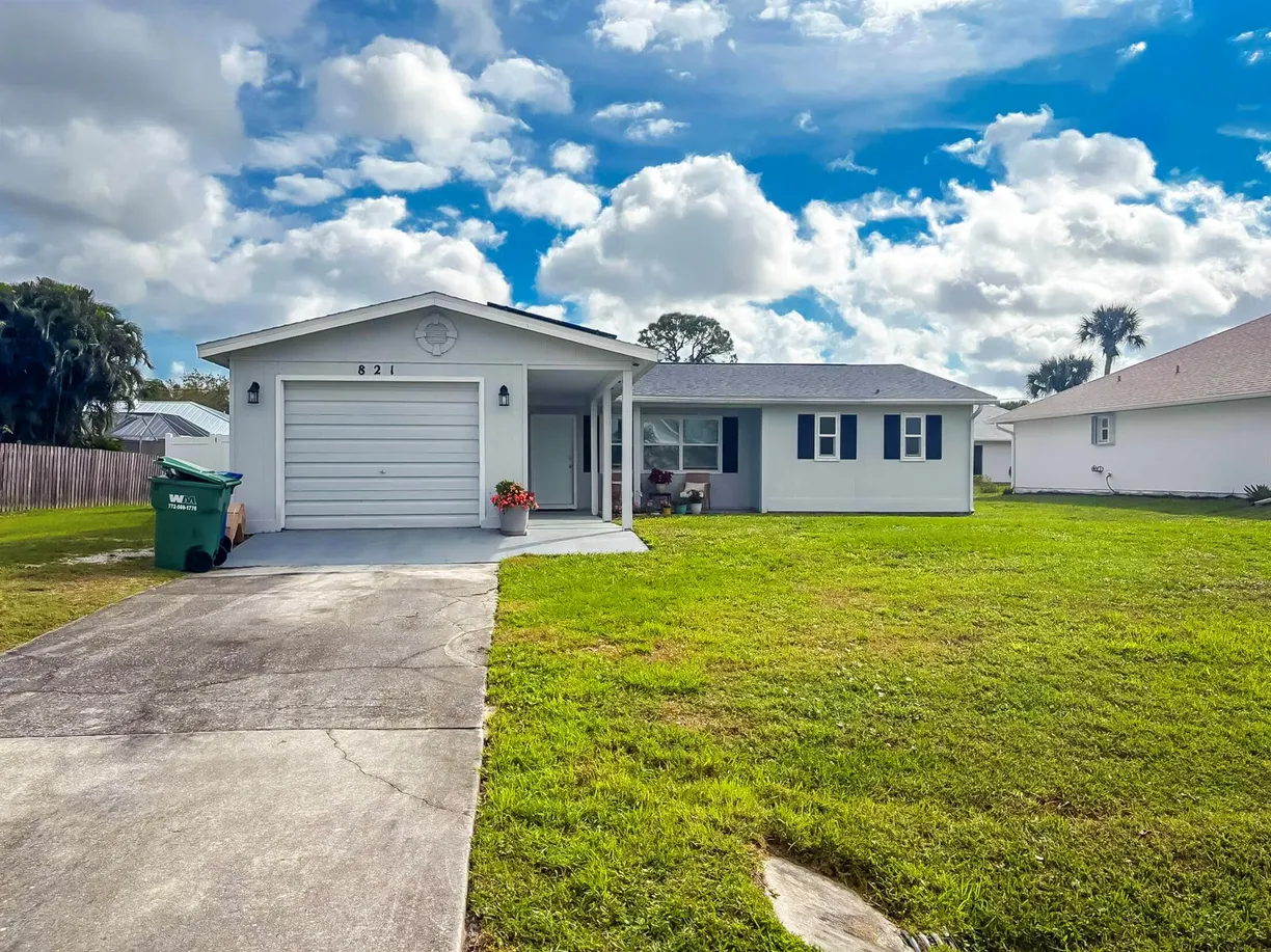 South Florida Real Estate | View 821 Barber Street | 3 Beds, 2 Baths