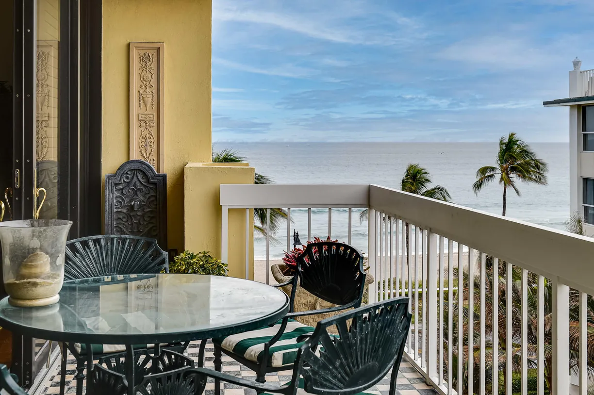 South Florida Real Estate | View 330 S Ocean Boulevard, 5b | 2 Beds, 2 Baths