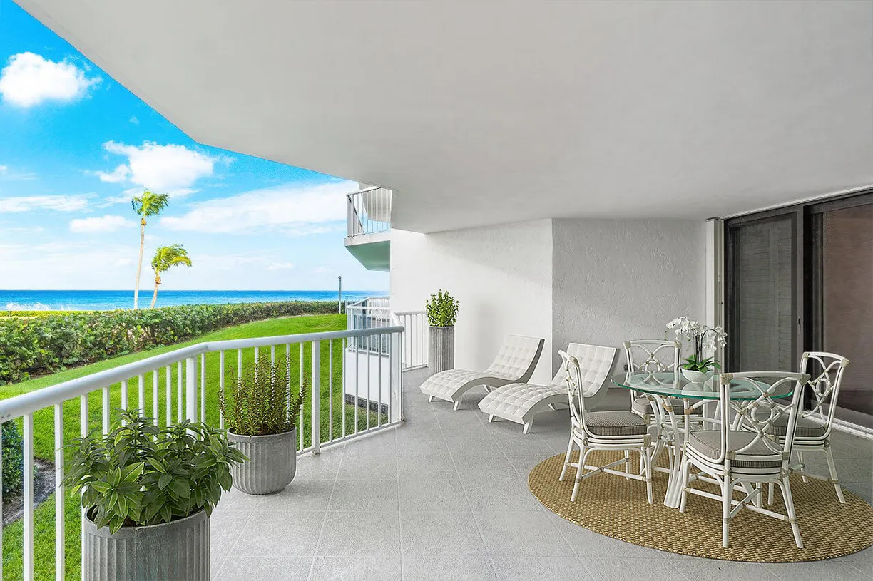 South Florida Real Estate | View 3170 S Ocean Boulevard, N204 | 2 Beds, 2 Baths