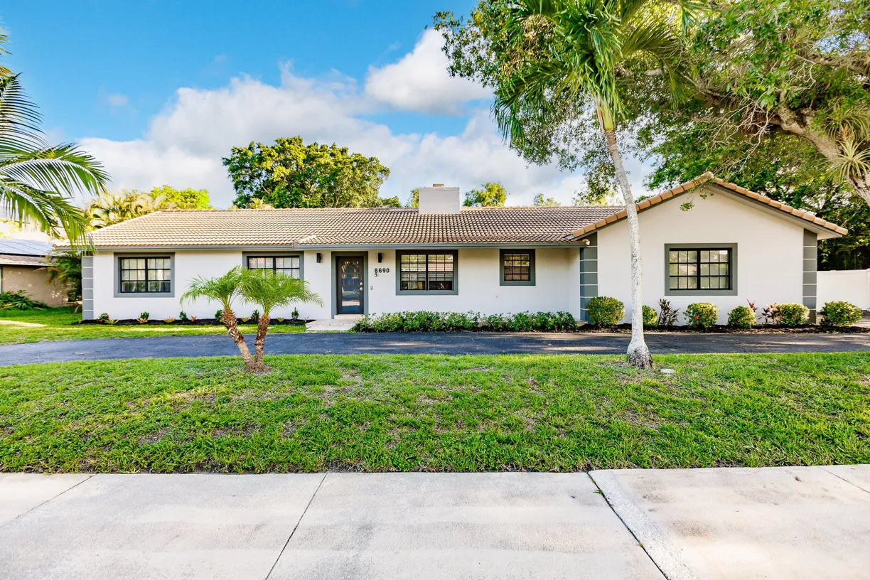 South Florida Real Estate | View 8690 Gatehouse Road | 3 Beds, 2 Baths