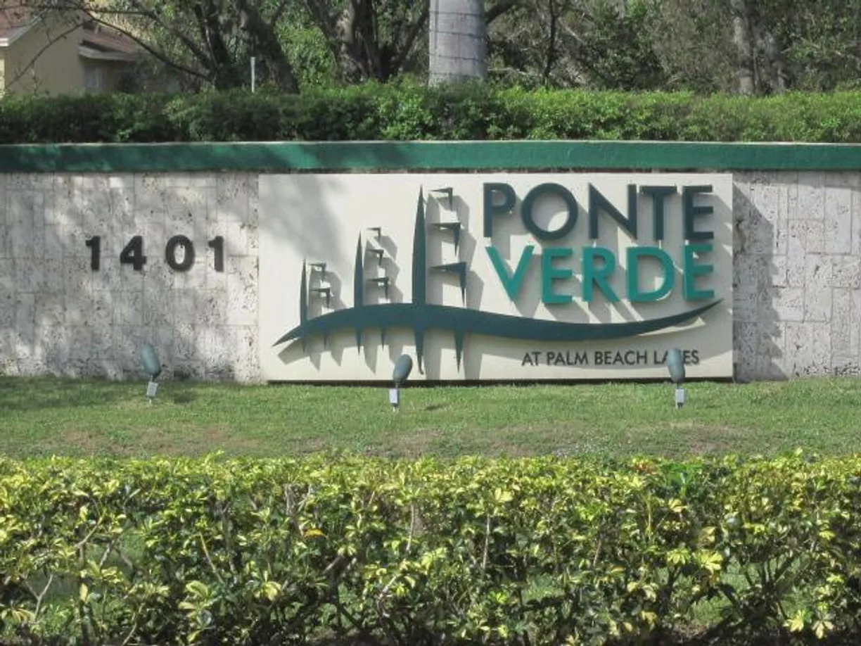 South Florida Real Estate | View 1401 Village Boulevard, 221 | 2 Beds, 1 Bath