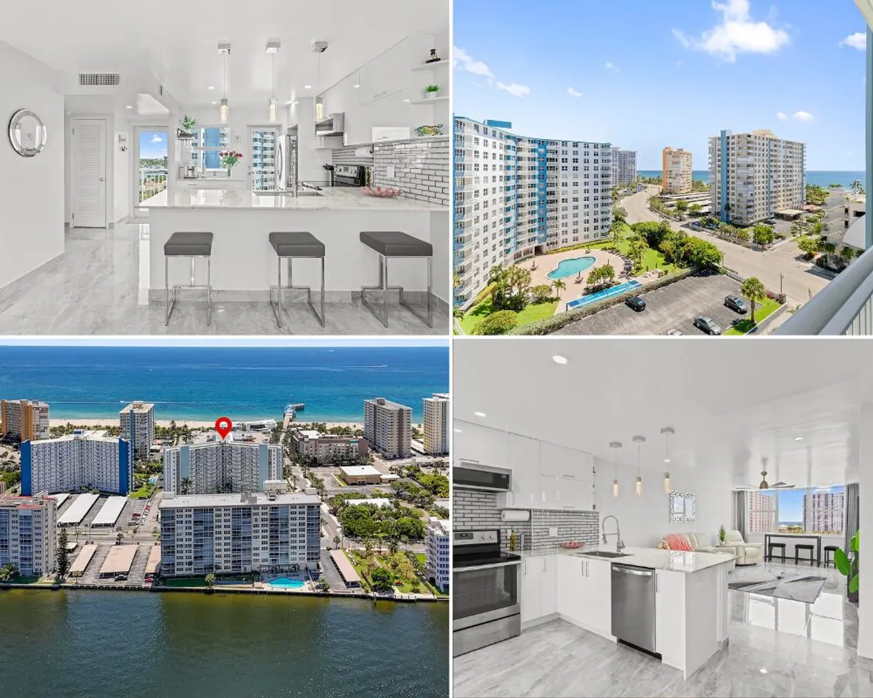 South Florida Real Estate | View 201 N Ocean Boulevard, 1002 | 1 Bed, 1 Bath