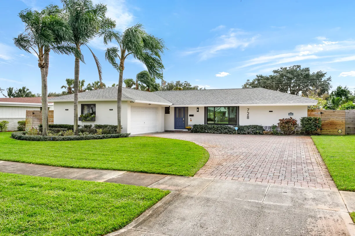 South Florida Real Estate | View 728 Robin Way | 4 Beds, 2 Baths