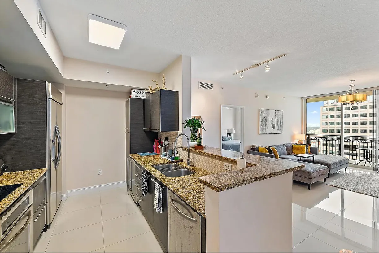 South Florida Real Estate | View 550 Okeechobee Boulevard, 1608 | 2 Beds, 2 Baths