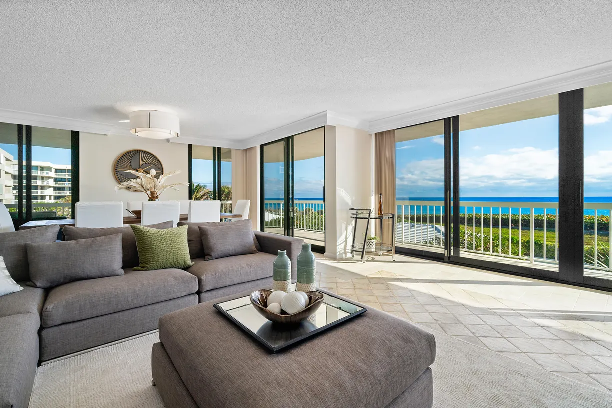 South Florida Real Estate | View 3300 S Ocean Boulevard, 203 N | 3 Beds, 3 Baths