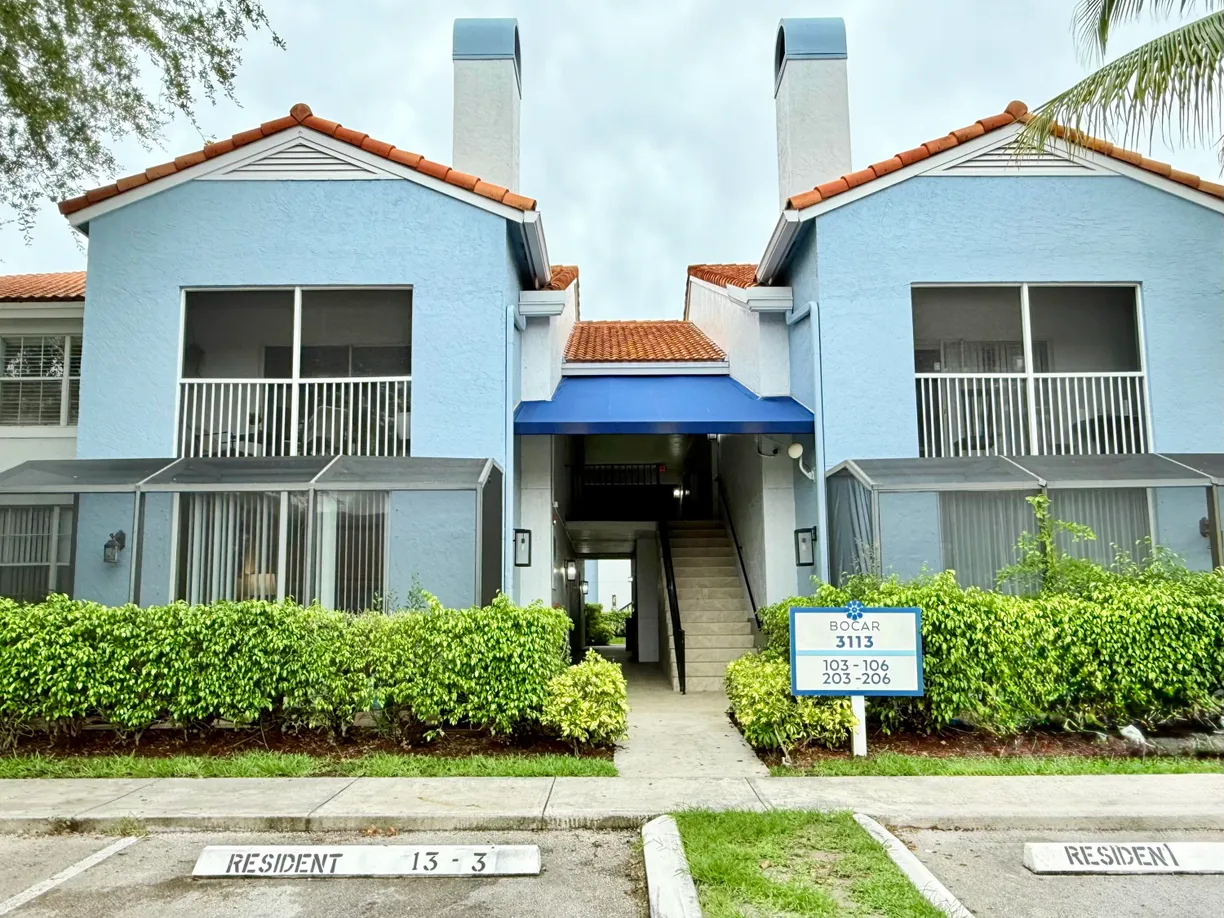 South Florida Real Estate | View 3113 Clint Moore Road, 103 | 3 Beds, 2 Baths