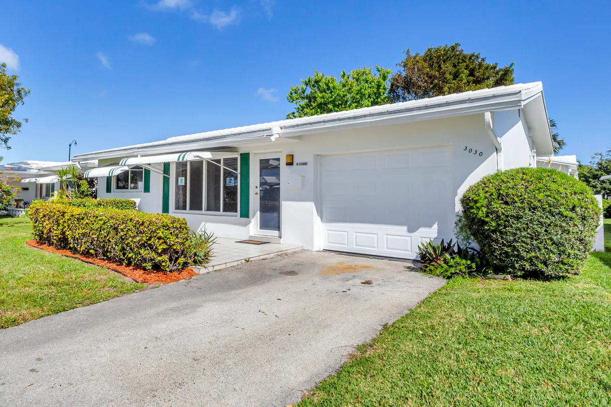 South Florida Real Estate | View 3030 E Golf Boulevard | 2 Beds, 1 Bath