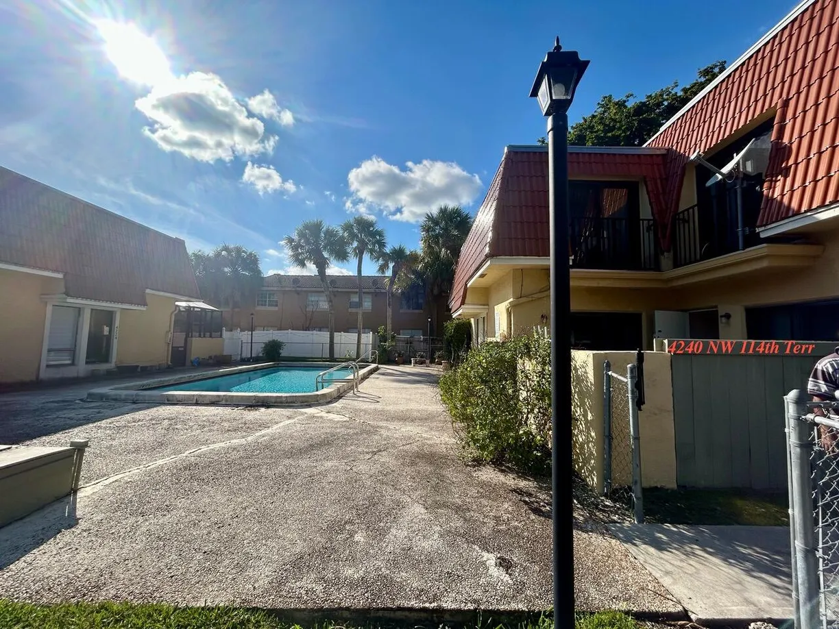 South Florida Real Estate | View 4240 NW 114th Terrace, 40 | Listing