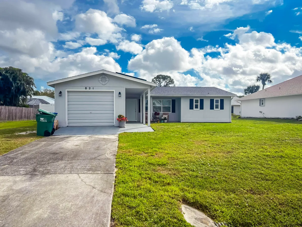 South Florida Real Estate | View 821 Barber Street | 3 Beds, 2 Baths