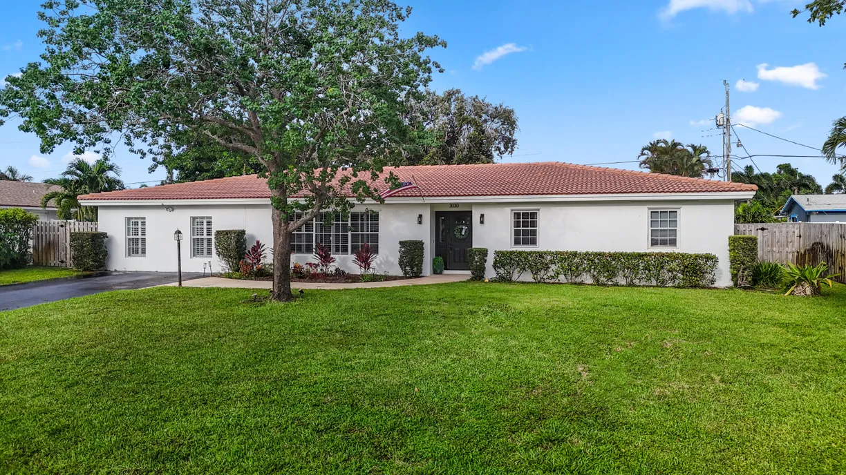 South Florida Real Estate | View 3030 Churchill Drive | 4 Beds, 3 Baths