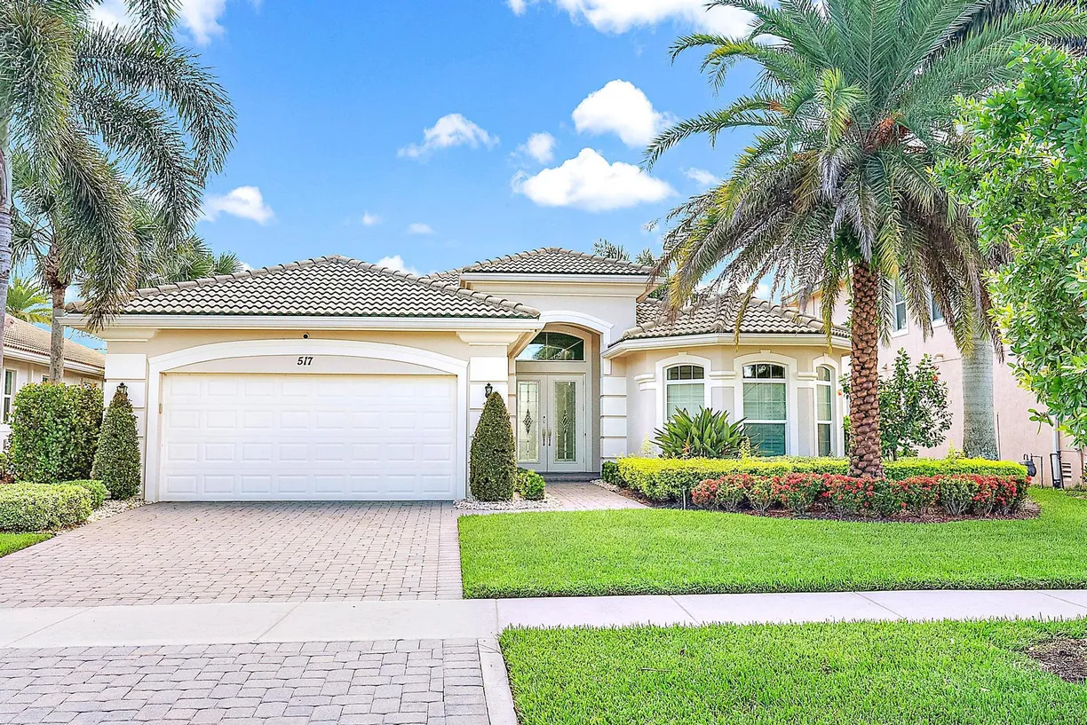 South Florida Real Estate | View 517 Carrara Court | 3 Beds, 2 Baths