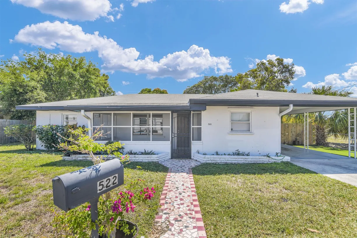South Florida Real Estate | View 522 18th Street | 3 Beds, 1 Bath