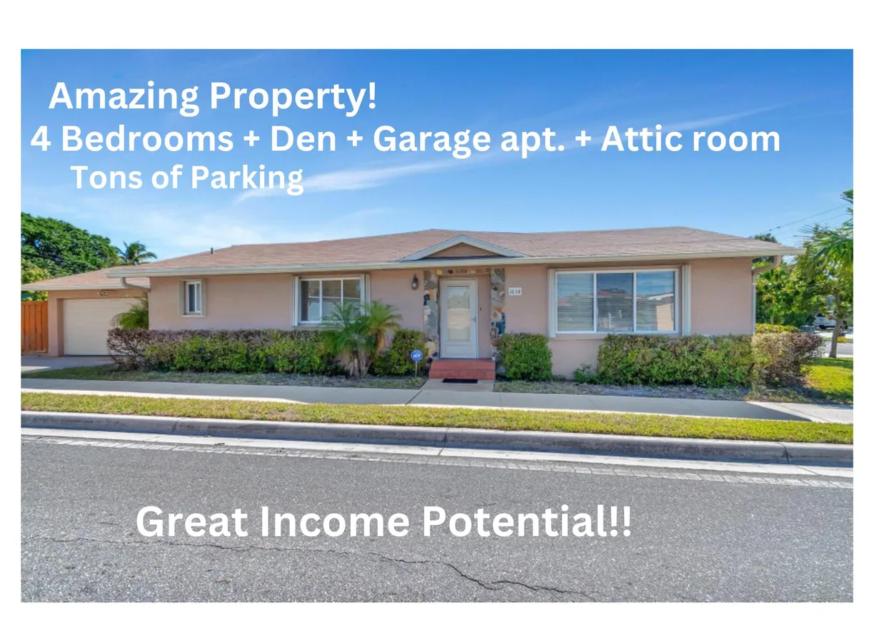 South Florida Real Estate | View 1616 18th Avenue | 4 Beds, 3 Baths