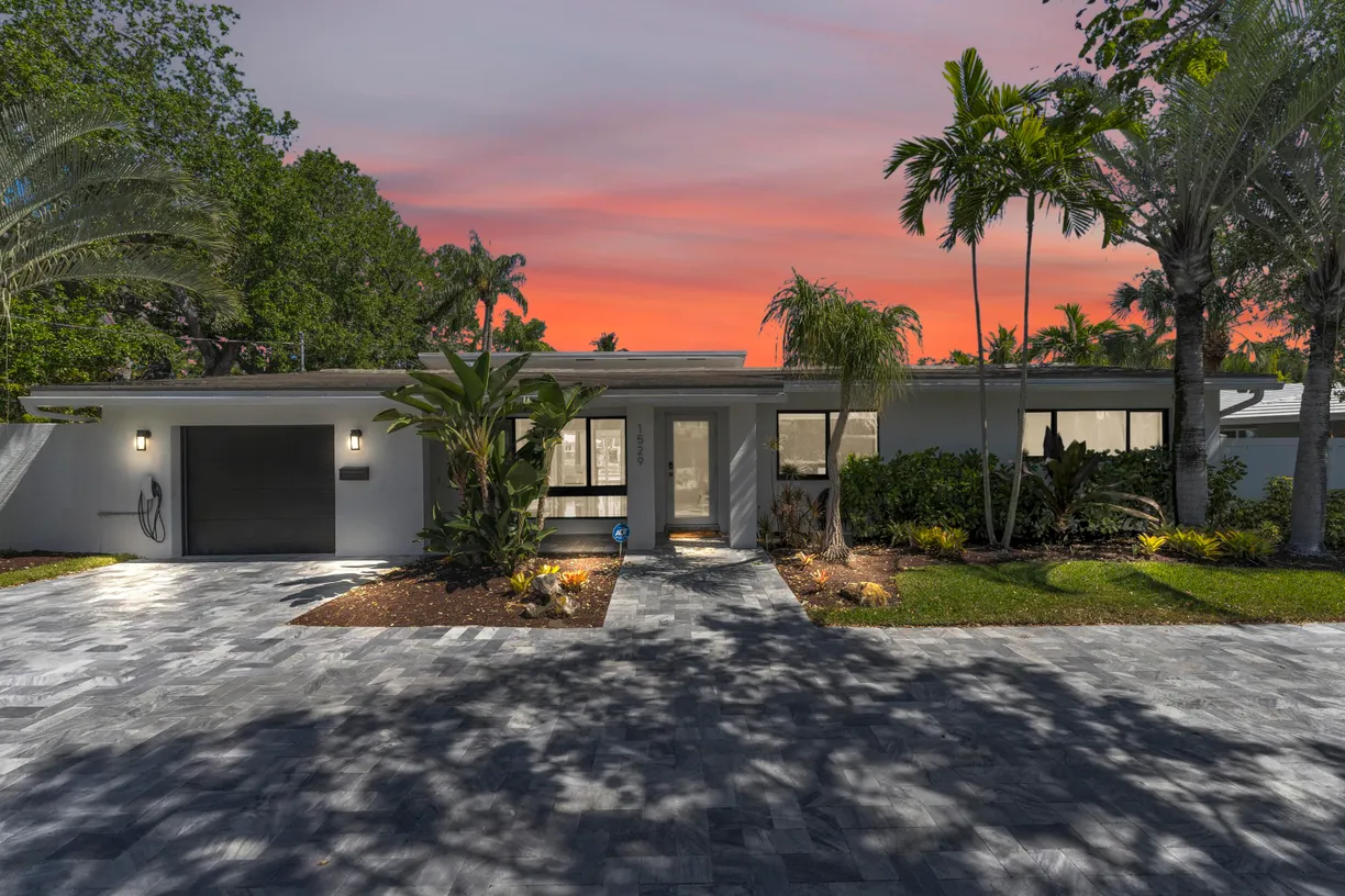 South Florida Real Estate | View 1529 NE 28th Drive | 3 Beds, 2 Baths