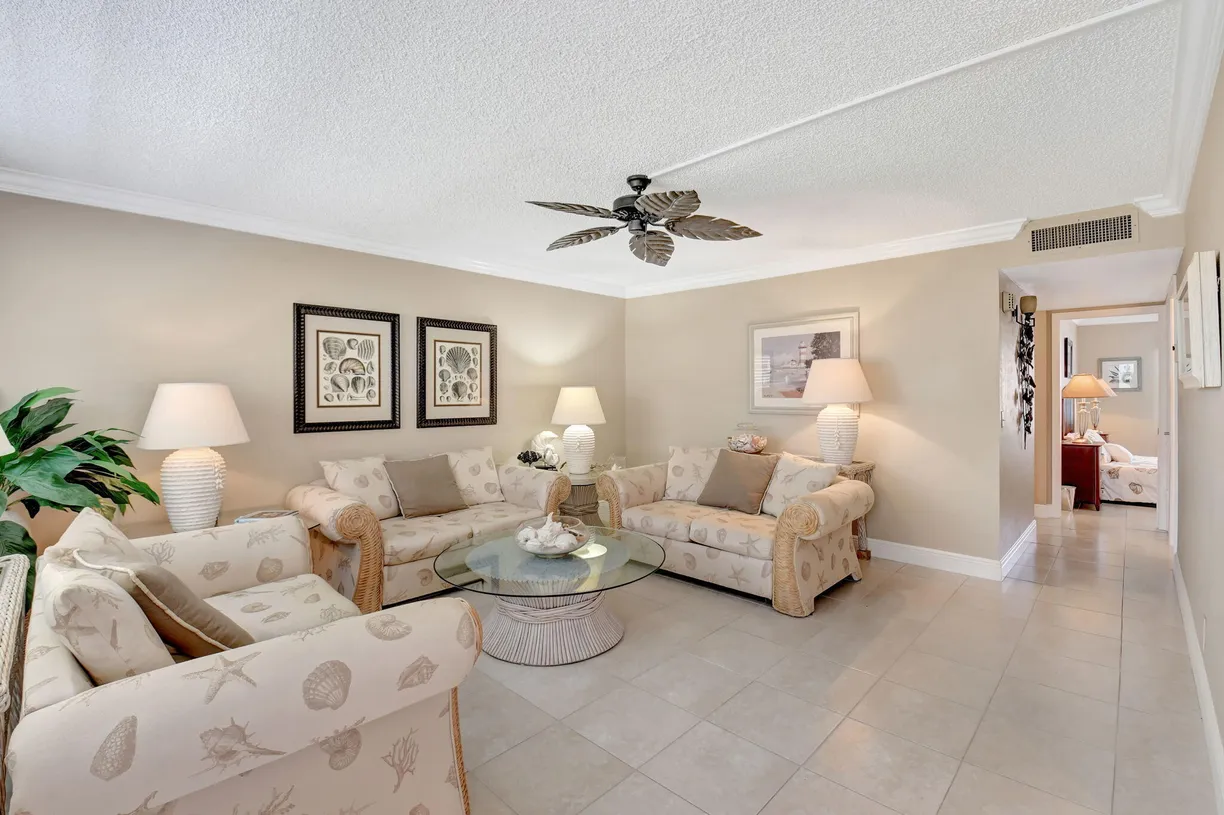 South Florida Real Estate | View 595 Normandy M | 2 Beds, 2 Baths