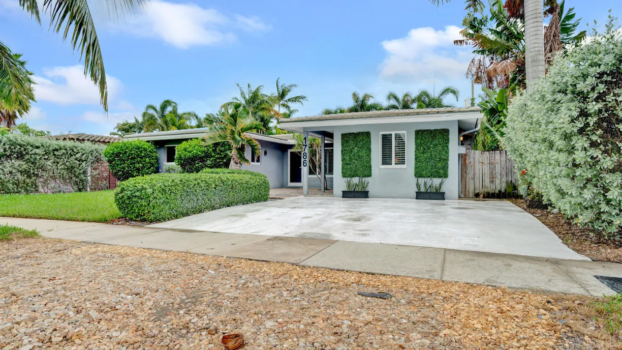 South Florida Real Estate | View 1786 NE 21st Street | 4 Beds, 2 Baths