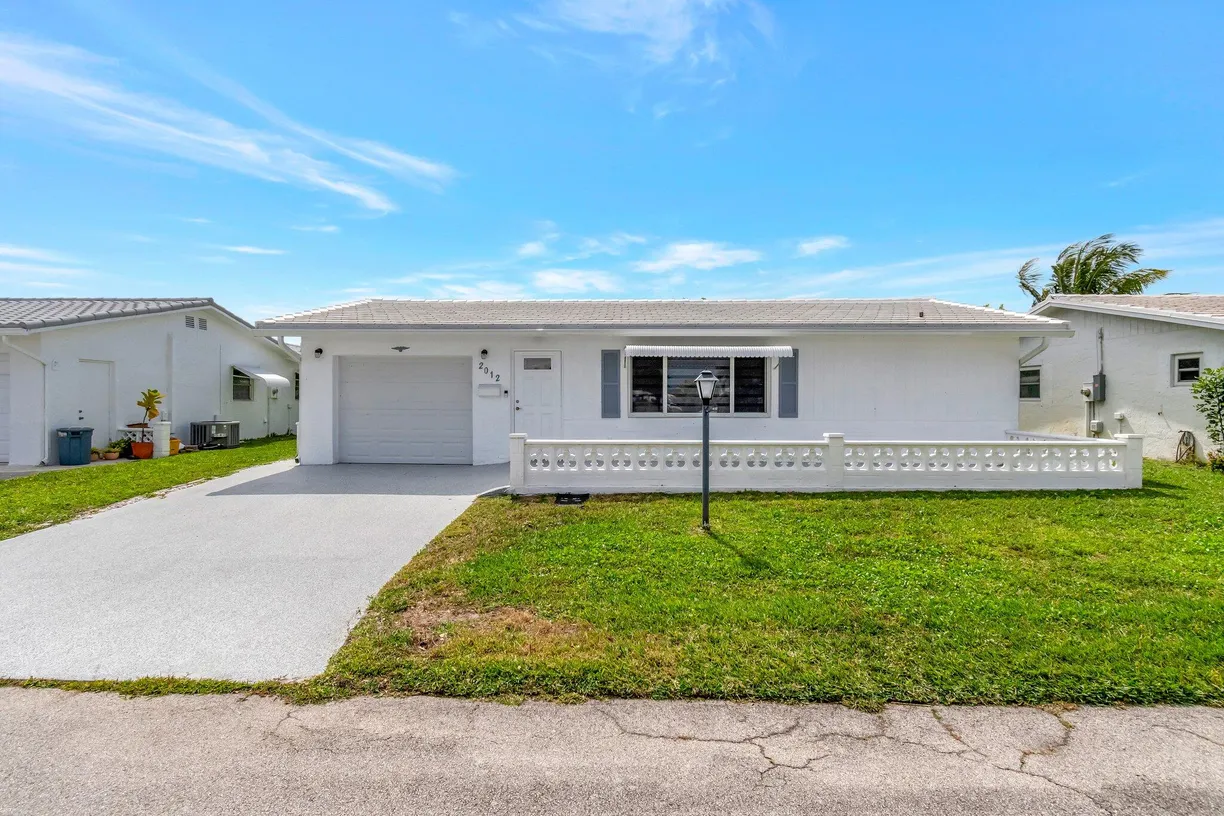 South Florida Real Estate | View 2012 SW 15th Street | 2 Beds, 2 Baths