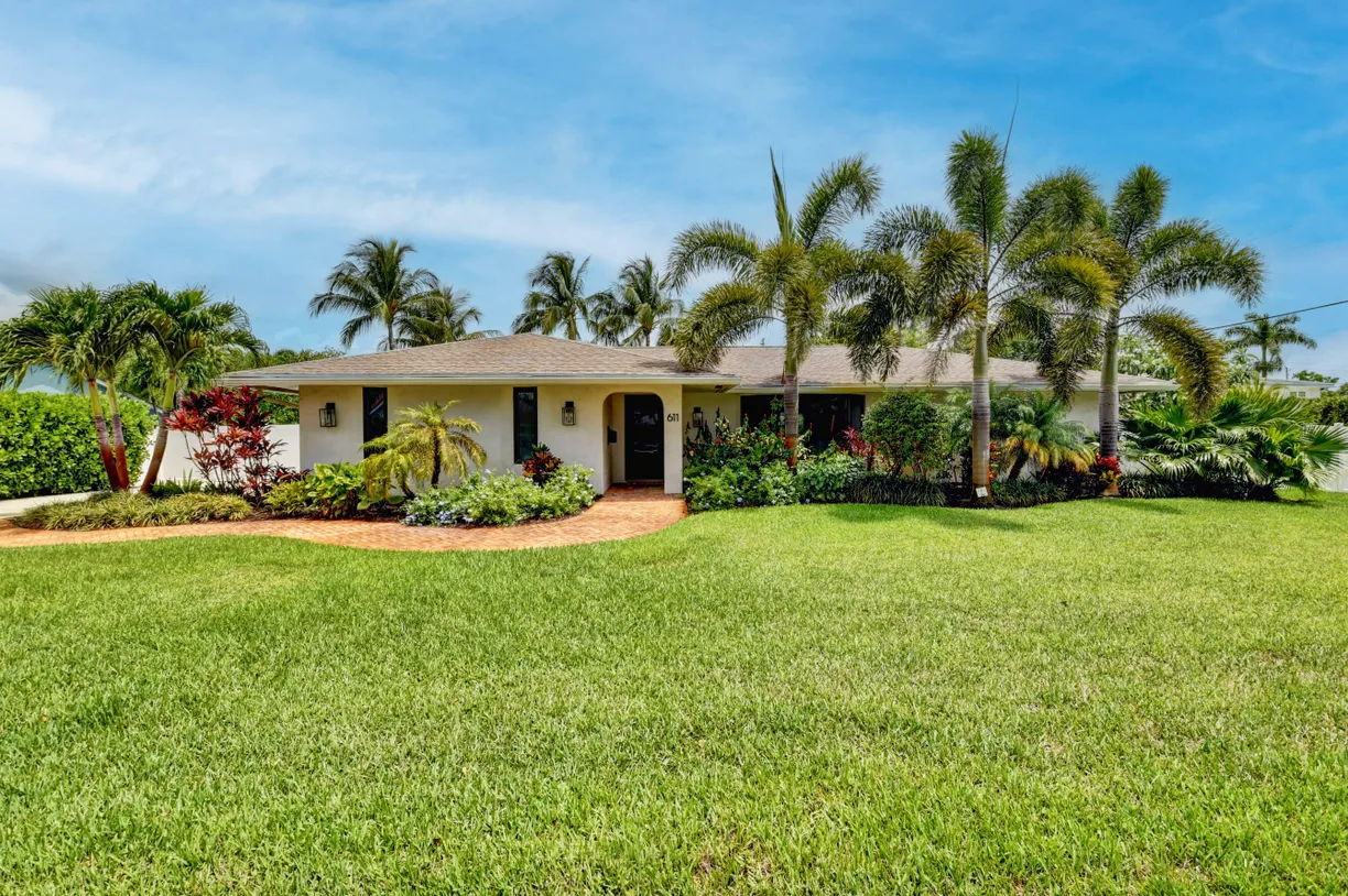 South Florida Real Estate | View 611 Eldorado Lane | 3 Beds, 2 Baths