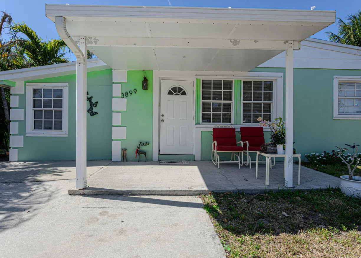 South Florida Real Estate | View 3899 Tuskegee Drive | 3 Beds, 1 Bath