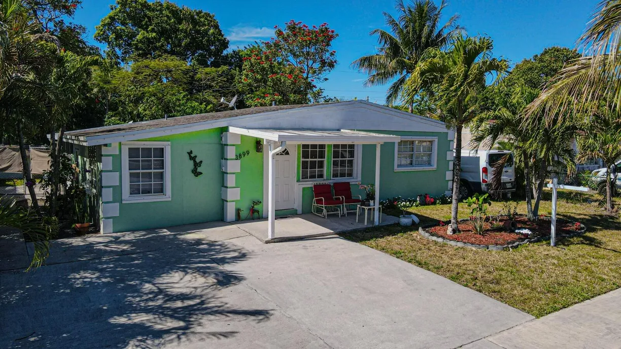 South Florida Real Estate | View 3899 Tuskegee Drive | 3 Beds, 1 Bath