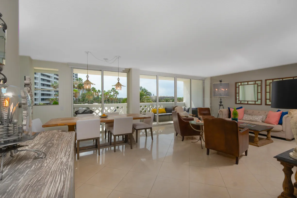 South Florida Real Estate | View 1200 S Ocean Boulevard, 4 F | 2 Beds, 2 Baths