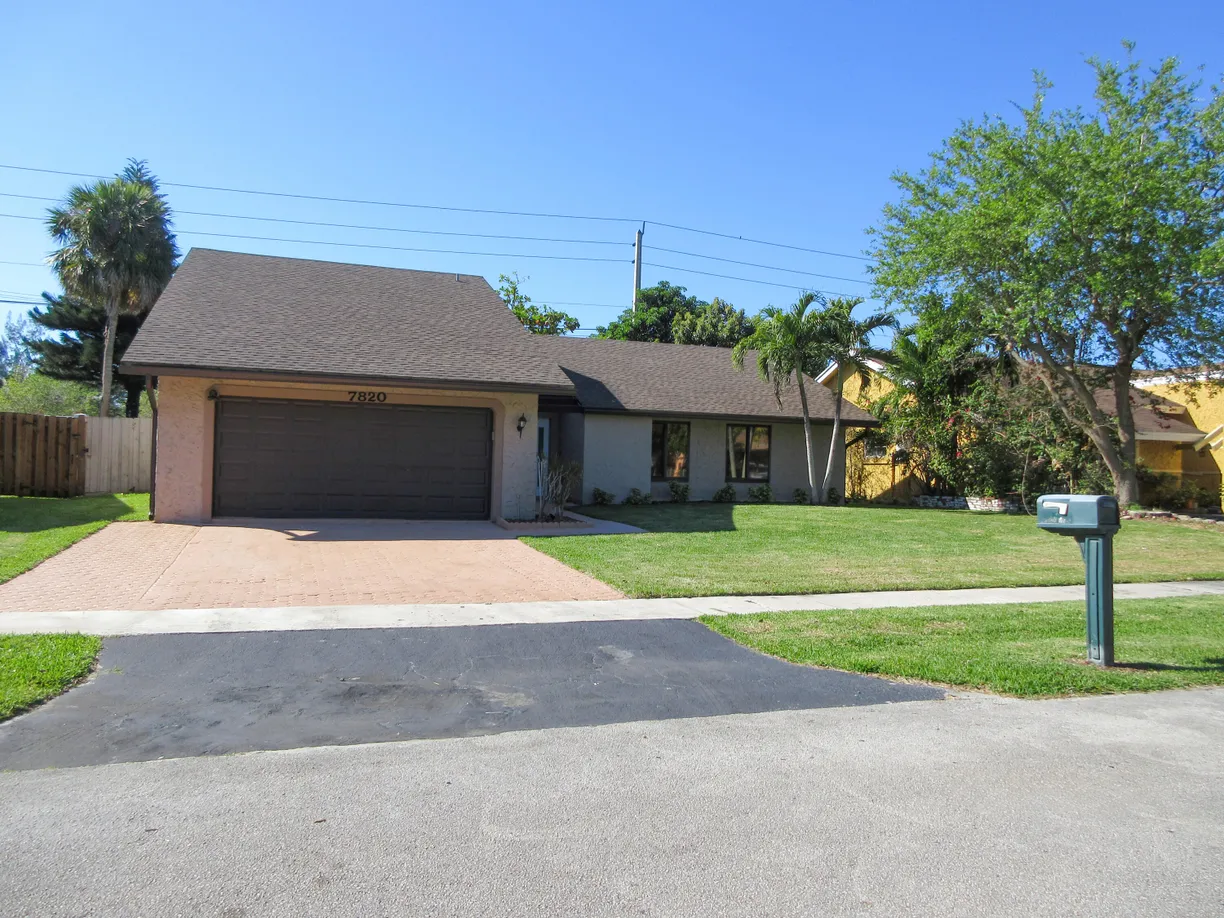 South Florida Real Estate | View 7820 NW 44th Court | 3 Beds, 2 Baths