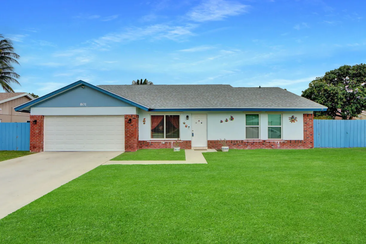 South Florida Real Estate | View 801 NW 8th Way | 3 Beds, 2 Baths