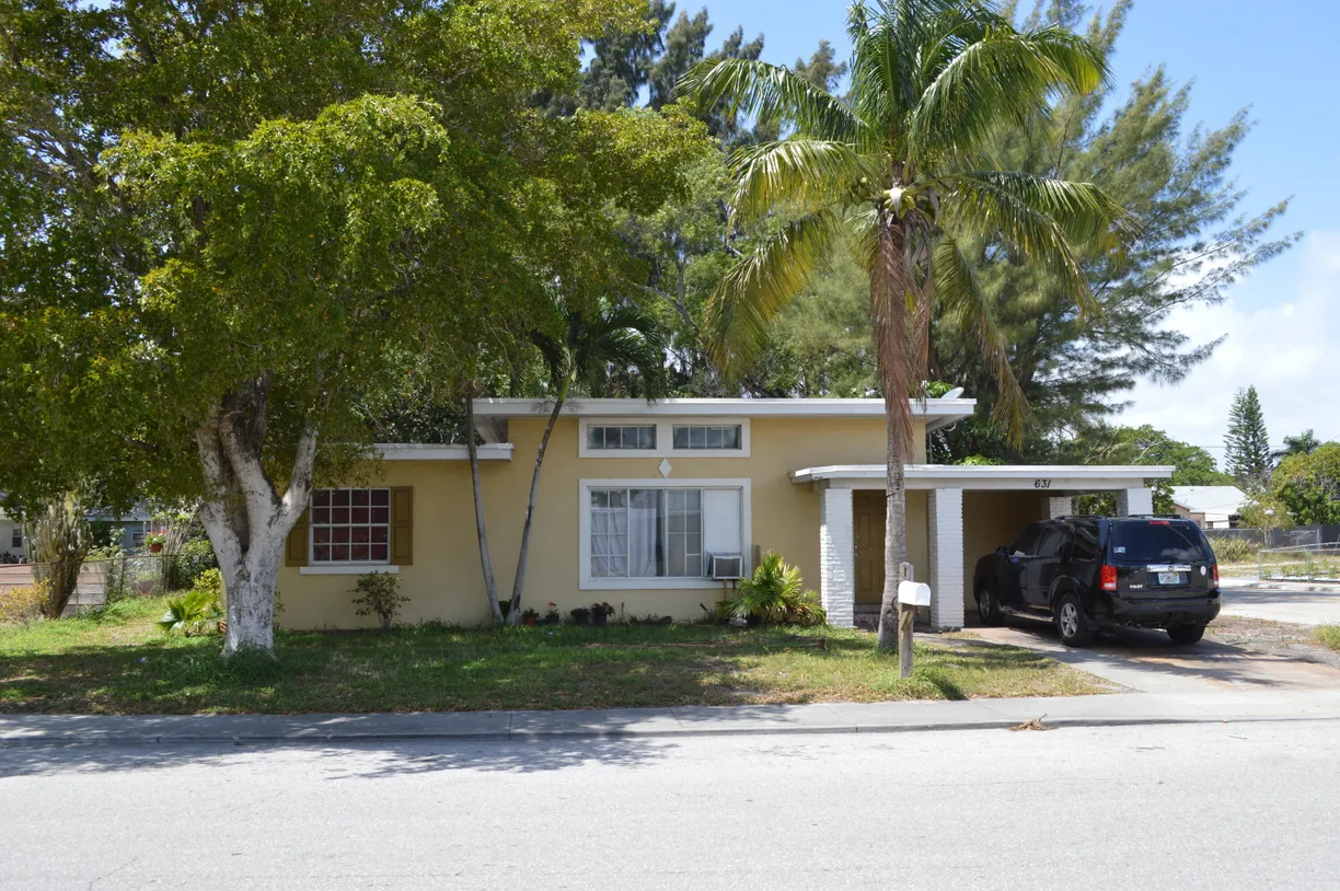 South Florida Real Estate | View 631 N E Street | 3 Beds, 2 Baths