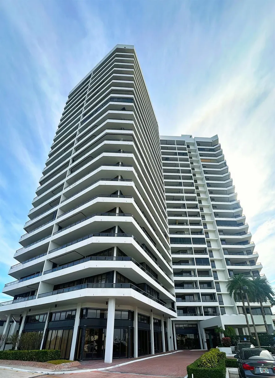 South Florida Real Estate | View 100 Lakeshore Drive, 456 | 2 Beds, 2 Baths