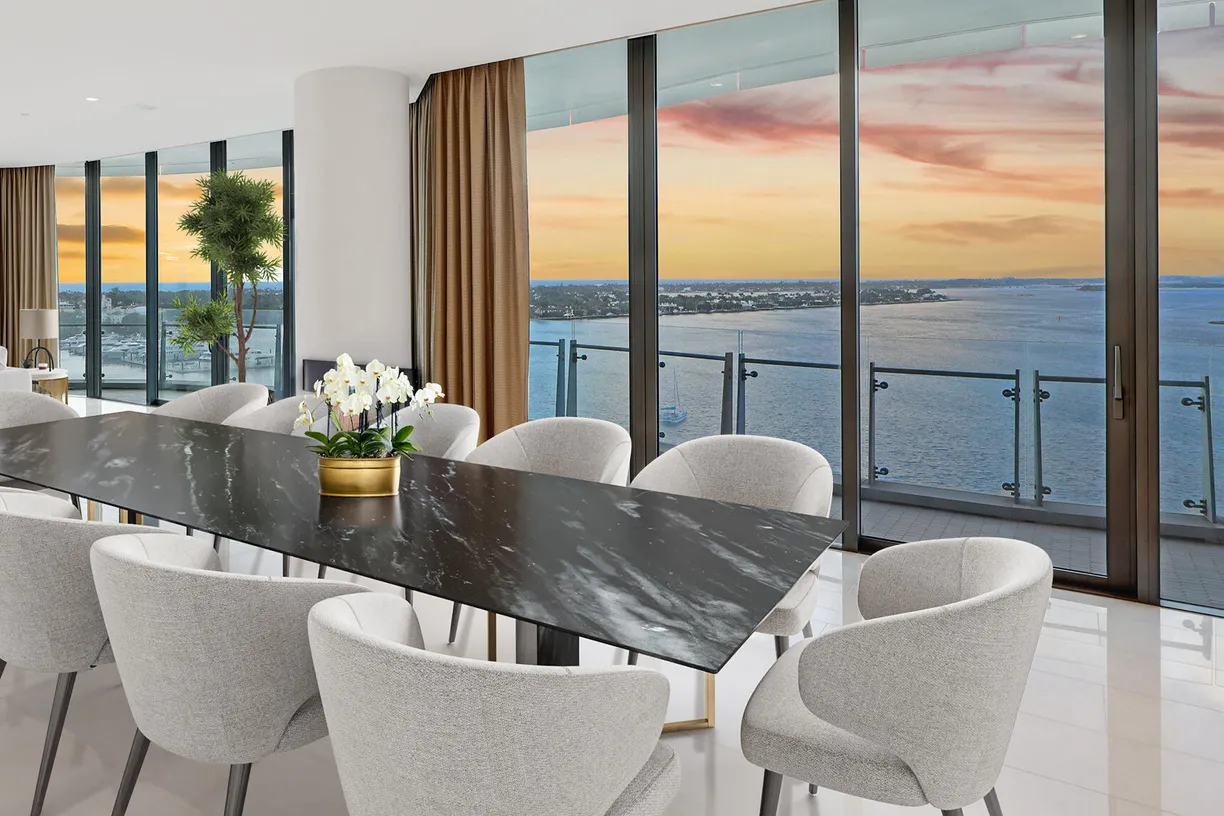 South Florida Real Estate | View 1100 S Flagler Drive, 1104 | 4 Beds, 5 Baths