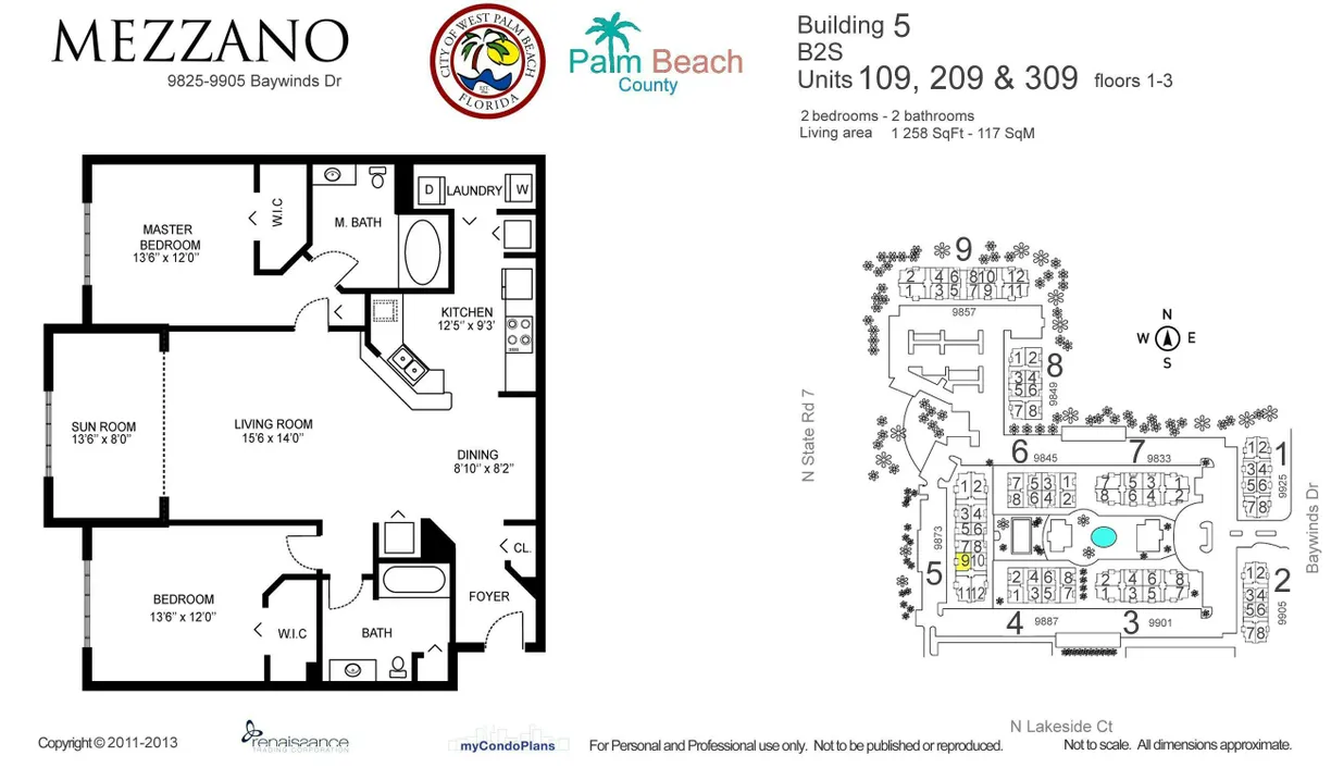 South Florida Real Estate | View 9873 Baywinds Drive, 5109 | Listing