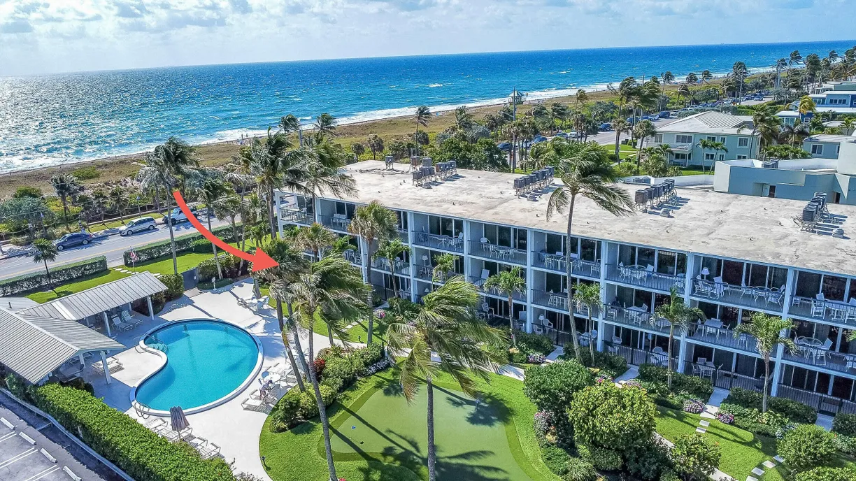 South Florida Real Estate | View 150 N Ocean Boulevard, S-10 | 1 Bed, 1 Bath