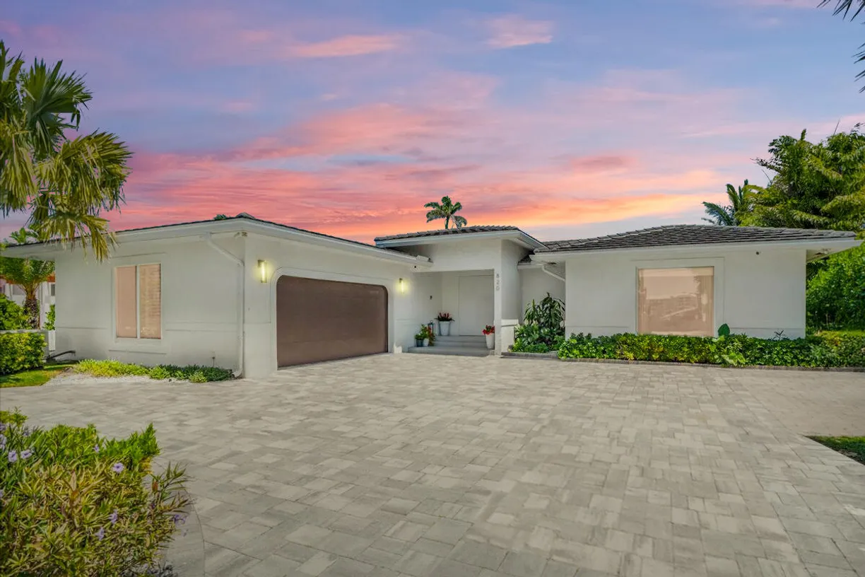 South Florida Real Estate | View 820 N Atlantic Drive | 4 Beds, 2 Baths