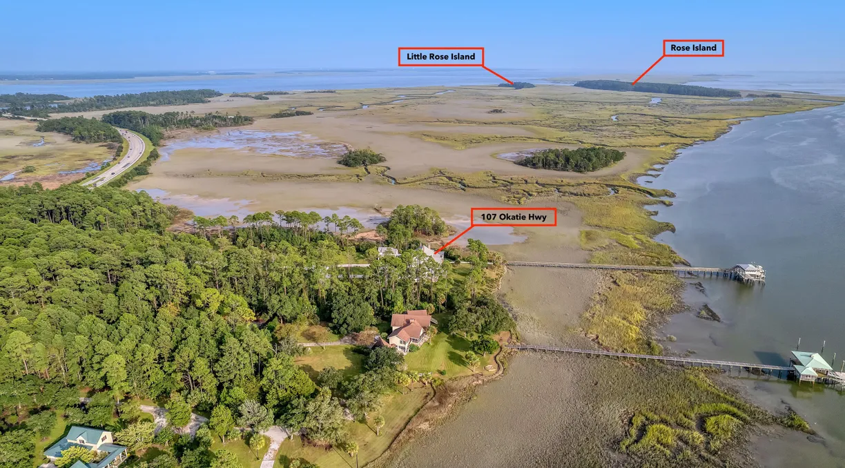 Charleston, SC Real Estate | View 107 Okatie Hwy And Rose Island | Listing