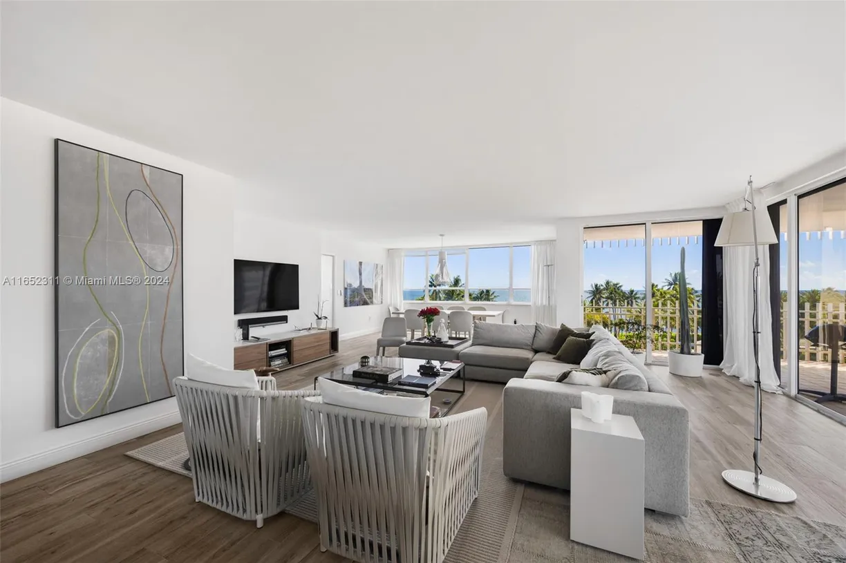 South Florida Real Estate | View 2 Grove Isle Dr, B402 | 3 Beds, 2 Baths