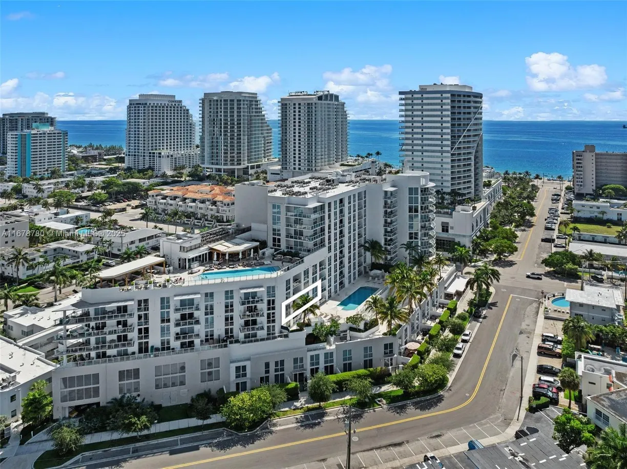 South Florida Real Estate | View 401 N Birch Rd, 505 | Listing