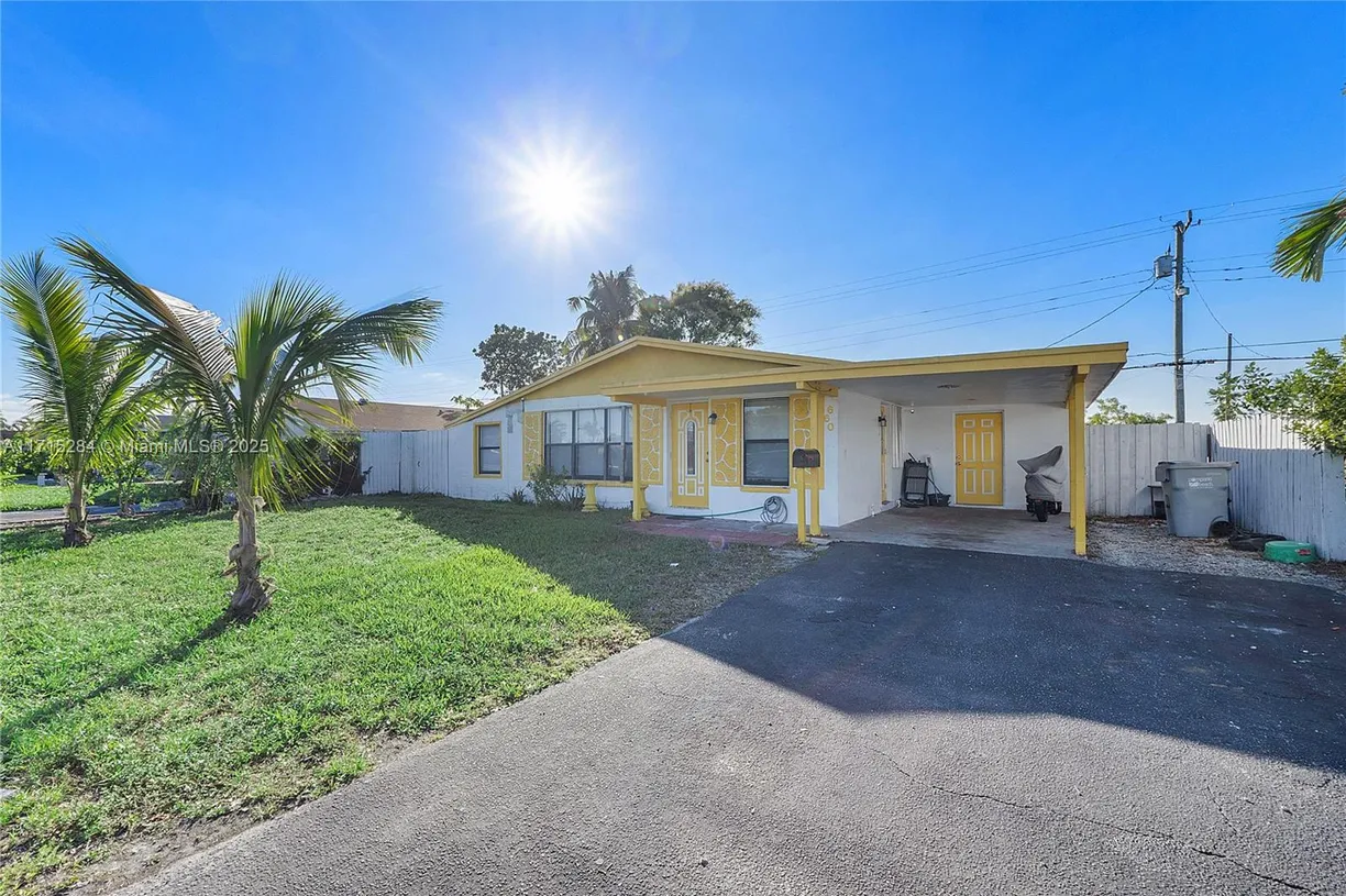 South Florida Real Estate | View 660 NW 17th St | 3 Beds, 1 Bath