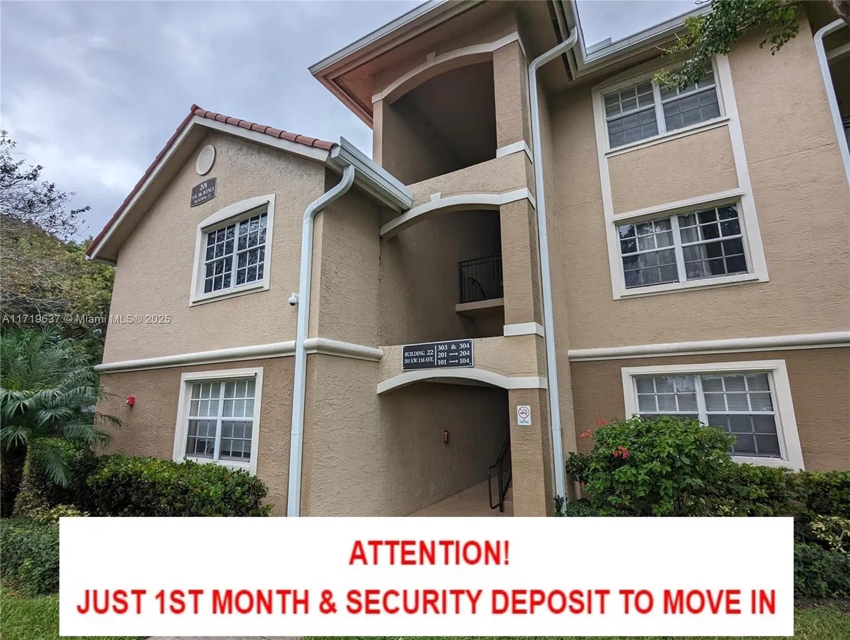 South Florida Real Estate | View 201 SW 116th Ave, 22-102 | 3 Beds, 2 Baths