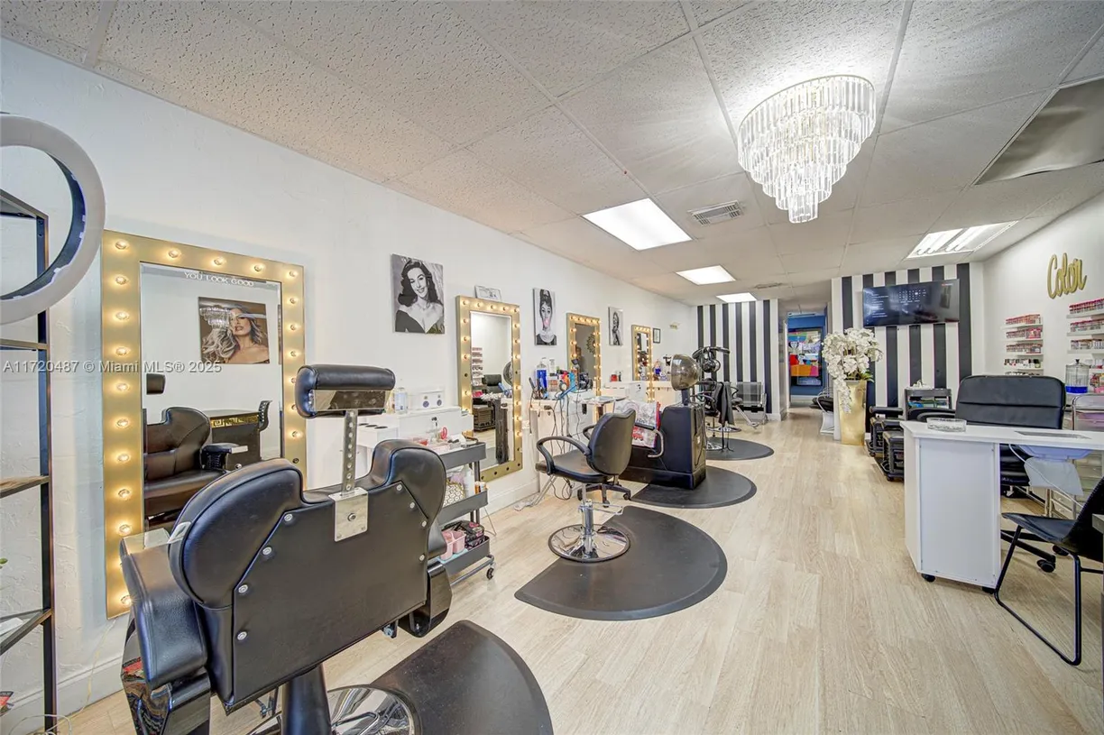 South Florida Real Estate | View Full-Service Beauty Salon For Sale in Westchester