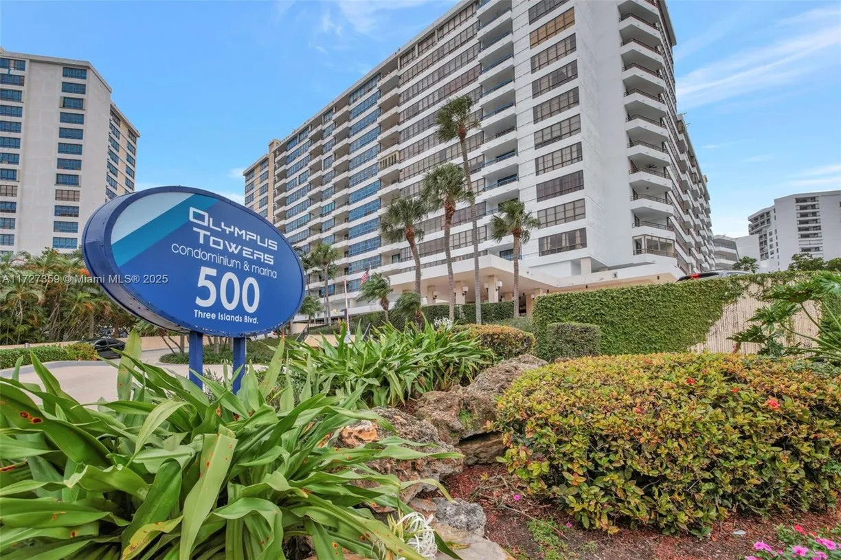 South Florida Real Estate | View 500 Three Islands Blvd, 622 | Listing