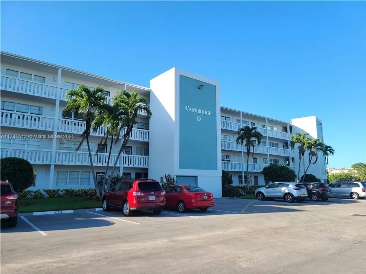South Florida Real Estate | View 4071 Cambridge D, 4071 | 1 Bed, 1 Bath